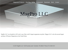 Tablet Screenshot of magprollc.com